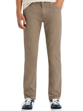 Levis Commuter Pro 511 Slim Fit Trousers Mens 32 × 34 Beige